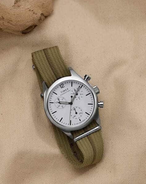 Timex Men Chronograph Wrist Watch with Tang-Buckle Closure-TW2Y15700UJ