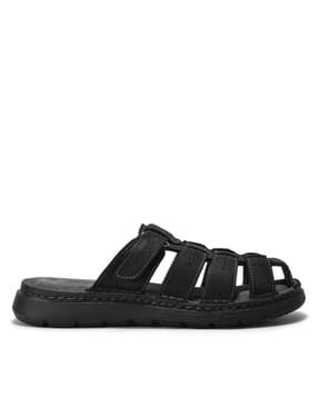 woodland Men Sandals with Flat Nubuck Upper-picture-17