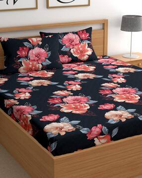 cg homes Cotton Printed Bedsheet With 2 Pillow Covers-picture-10