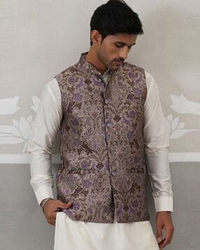Self-design Nehru jacket-image-10