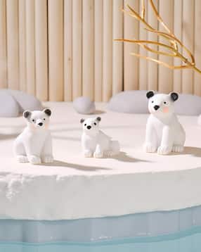 gopalvilla Set of 3 Polar Bear Doll Figurines Showpiece-picture-12
