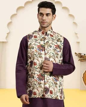 jompers Floral Nehru jacket-picture-39