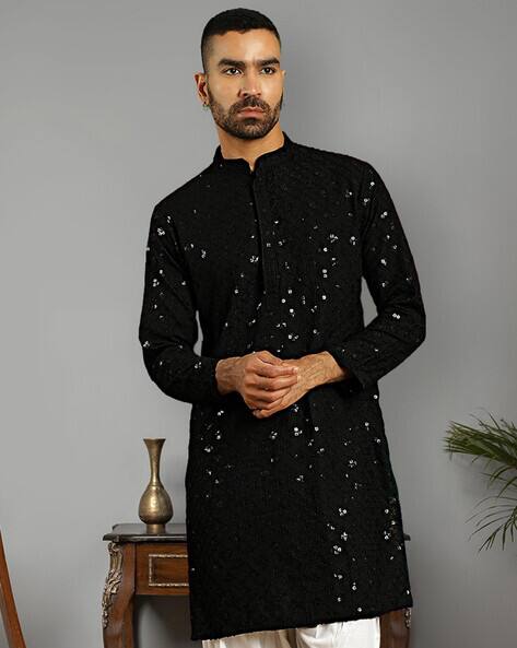 JOMPERS Embellished Regular Fit Long Kurta