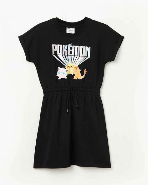 Fame forever by lifestyle Girls A-Line Cotton Dress