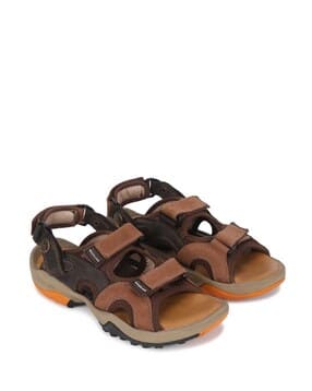 woodland Men Sandals with Flat Nubuck Upper-picture-30