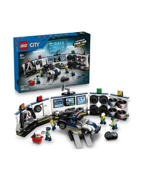 lego City Custom Police Car Garage Toy Set-picture-47