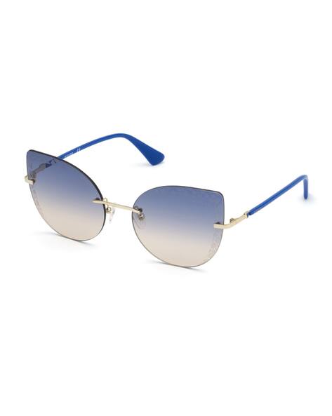 GUESS Rimless Cat Eye Sunglasses