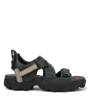 woodland Men Sandals with Flat Nubuck Upper-picture-38