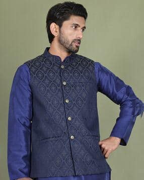jompers Regular Fit Nehru jacket-picture-35