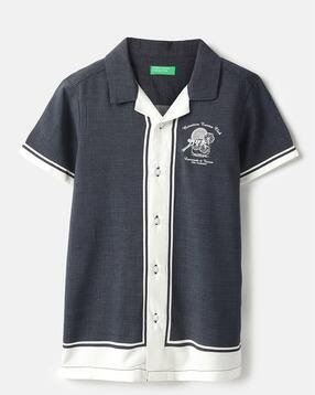 united colors of benetton Boys Regular Fit Shirt-picture-14