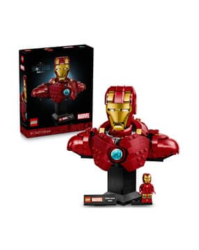 lego Marvel Iron Man MK4 Bust Buildable Model for Adults with Minifigure Set-picture-53