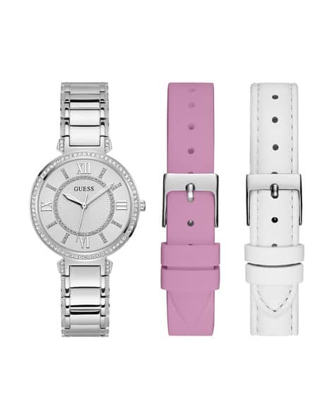 GUESS Round Dial Shape Analogue Watch - GW0588L2