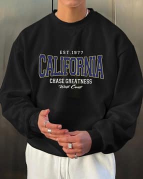 eyebogler Men Oversized Fit Graphic Sweatshirt-picture-33