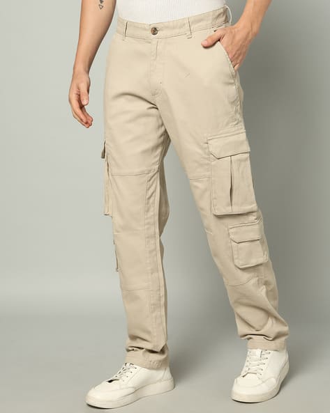 UNITED COLORS OF BENETTON Men Regular Fit Cargo Trousers