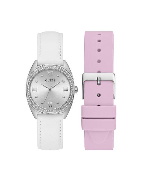 GUESS Round Dial Shape Analogue Watch - GW0691L1