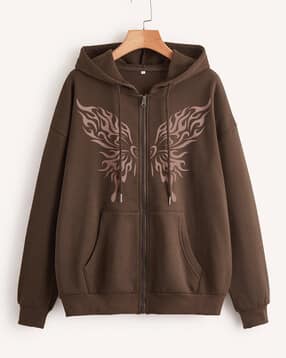 fery london Women Graphic Print Regular Fit Hoodie-picture-35