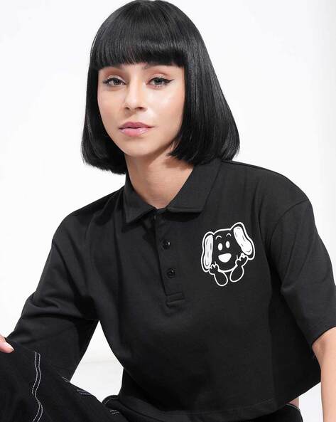 Tokyo Talkies Women Graphic Print Regular Fit Top