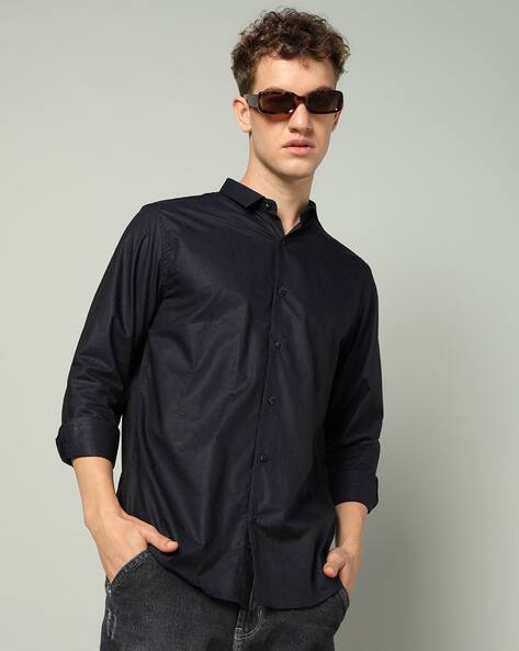 UNITED COLORS OF BENETTON Men Slim Fit Classic Shirt