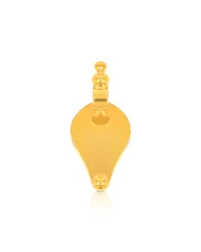 22K Yellow Gold Elegant Thaali Pendant-image-7