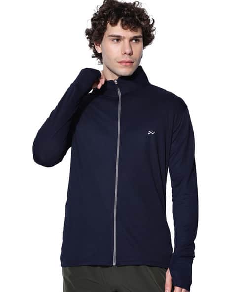 BLUE TYGA Men UPF 50+ UV Protection Sunscreen Jacket