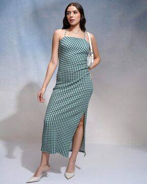 ❀ℳ's Gracy❀ Deformation Check Dress Discover 260 Check Dresses