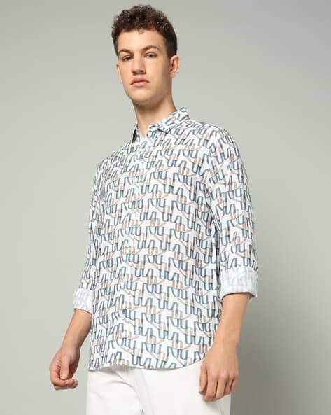UNITED COLORS OF BENETTON Men Regular Fit Classic Shirt