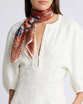 attire empire Women Western Floral Scarf-picture-30