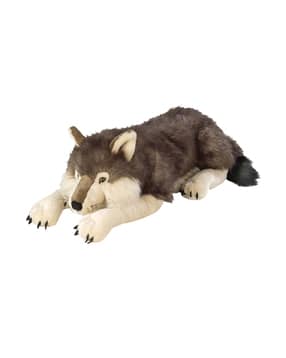Jumbo Wolf Plush Giant Stuffed Animal Soft Toy-image-4