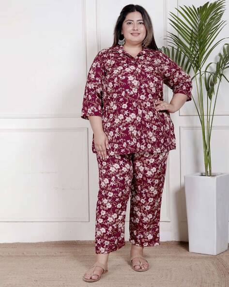 SWASTI Women Floral Print 2-Piece Co-Ord Set