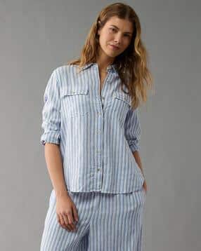 american eagle Women Regular Fit Classic Shirt-picture-16