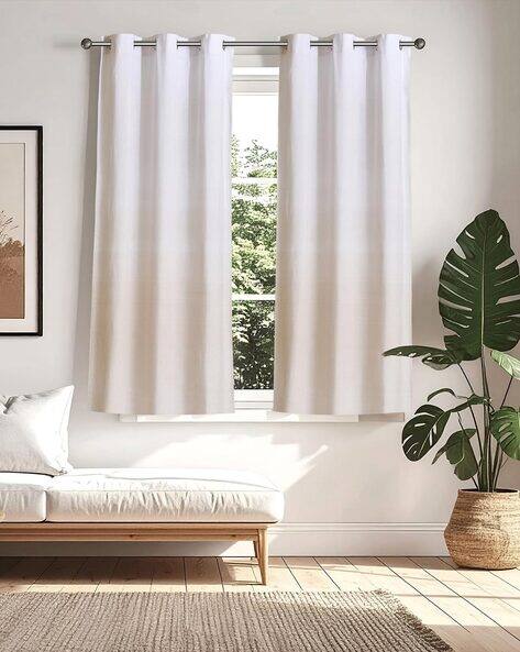 Home Centre Set of 2 Printed Light Filtering Window Curtains