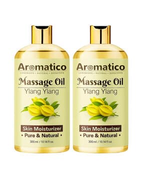 aromatico Set of 2 Ylang Ylang Massage Oil for Natural Skin Moisturizer-picture-5