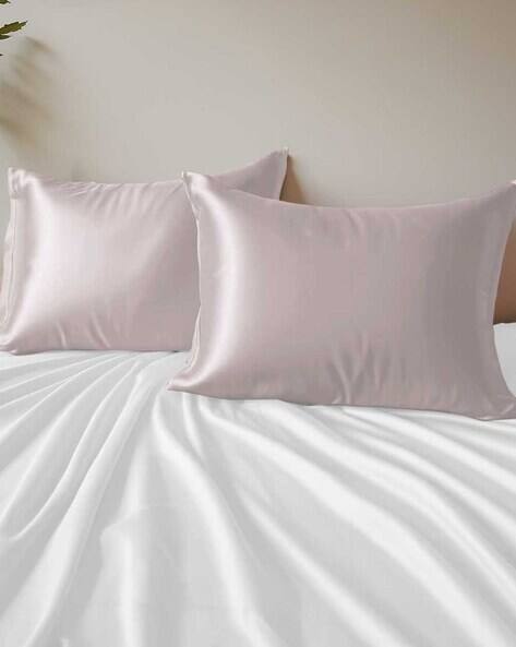 Arrabi Set of 2 Satin Pillow Covers