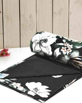 Floral Print Single-Size Duvet Cover