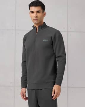 technosport Men Slim Fit Half-zip Closure Sweatshirt-picture-11