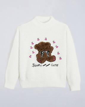 hopscotch Girls Graphic Print Pullover-picture-22