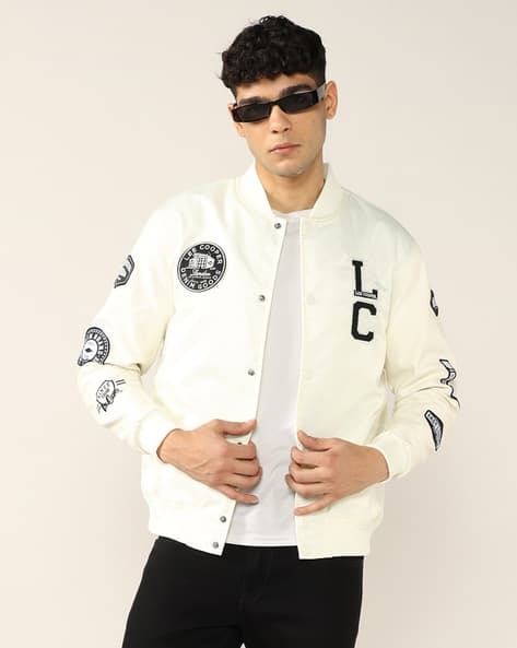 ジャケット・アウター FIFTEEN LOVE ~NKzip white~ (U:nity size) Buy Cozy Fleece Full-Zip Mock Neck Jacket Online - Style ID