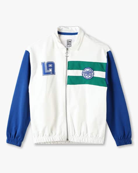 Buy YB DNMX Boys Colourblock Full-Zip Col Online | Ajio.com