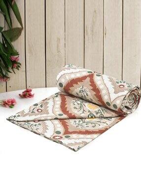 Floral Print Single-Size Duvet Cover