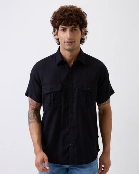 SPYKAR Men Slim Fit Shirt