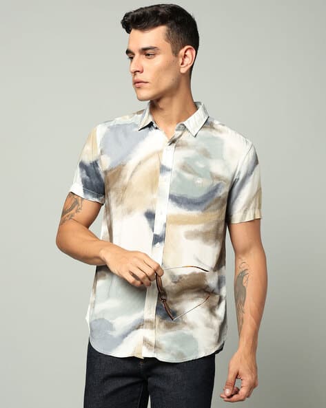 UNITED COLORS OF BENETTON Men Printed Relaxed Fit Shirt