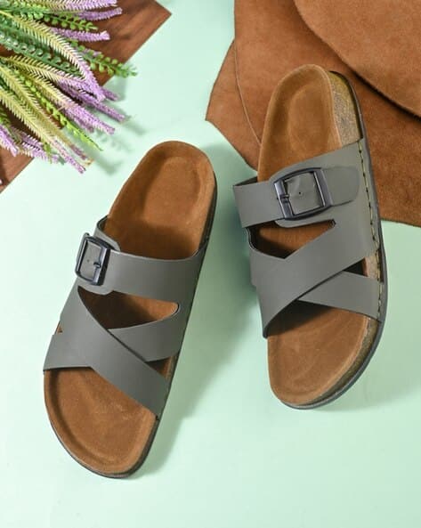 SIR CORBETT Women Colourblock Slip-On Flat Sandals