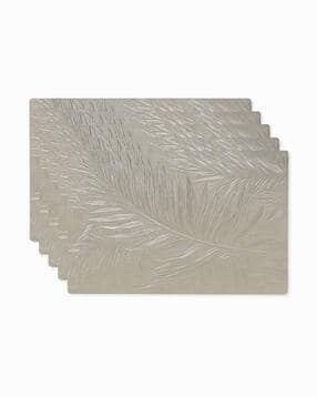 vivaluxora Set of 6 Feather leaf Table Placemat-picture-10