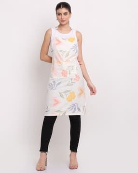 arrabi Printed Apron with Patch Pocket-picture-21