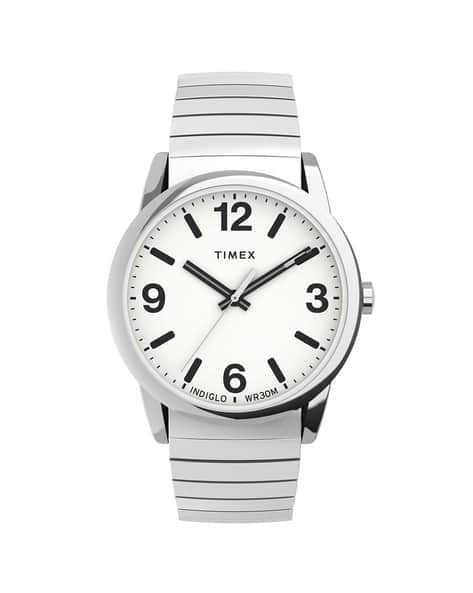 Timex Men Analogue Watch with Stainless Steel Strap-TW2U98800UJ