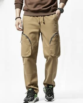 buda jeans co Men Relaxed Fit Cargo Pants with Slip Pockets -picture-13
