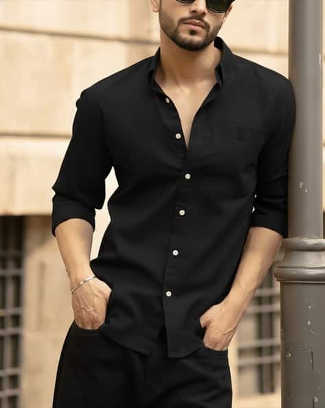Buy Black Shirts for Men by Buda Jeans Co Online | Ajio.com