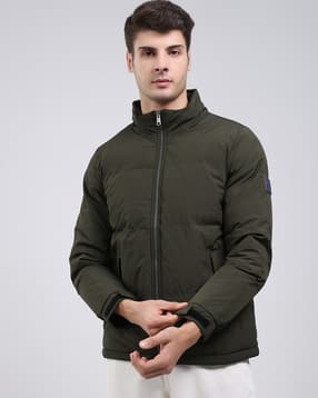 monte carlo Men Zip-Closure Regular Fit Puffer Jacket-picture-38