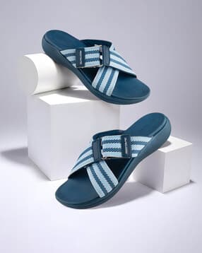 red tape Women Slides with Polyester upper-picture-53