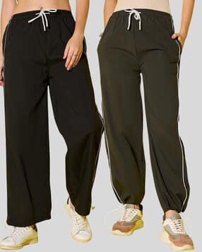 qioa Pack of 2 Women Straight Fit Track Pants-picture-9